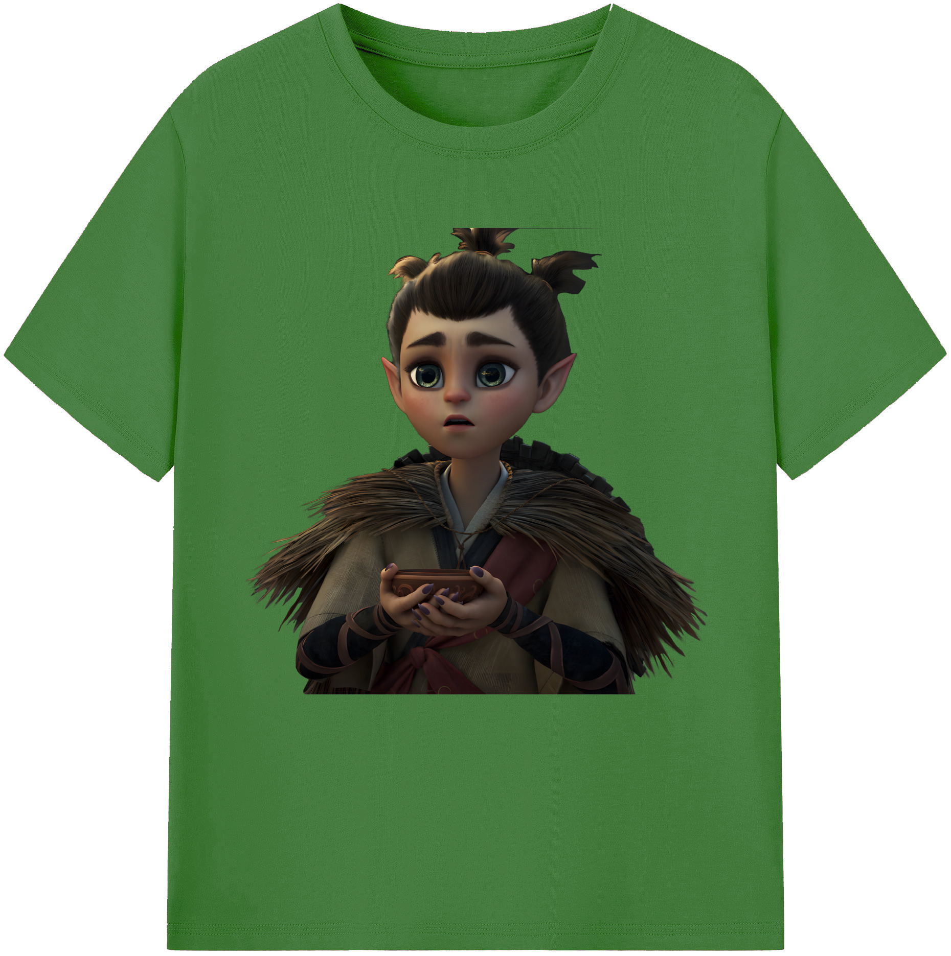 （画像用） Ne Zha 2 ナタ 魔童の大暴れ レディースカジュアルプリントTシャツ（綿100％）